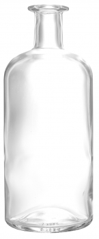Apothekerflasche 700ml, Mündung 18,3mm  Lieferung ohne Kork, bei Bedarf bitte separat bestellen.